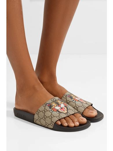 gucci slides beads|net a porter Gucci slide.